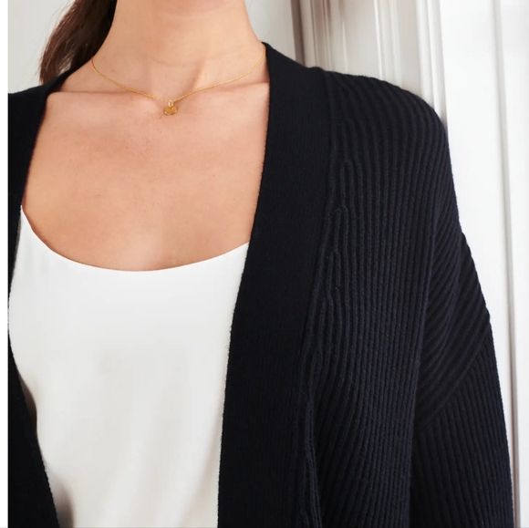 Quince 100% Organic Cotton Oversized Cardigan M - Picture 2 of 8